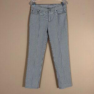 Worth New York Striped Black/White Pants